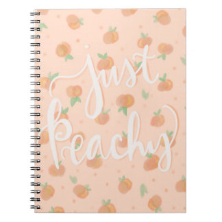 Gewoon peachy notitieboek