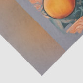 Gewoon Peachy Retro Vrouw Decoupage Papier (Detail)