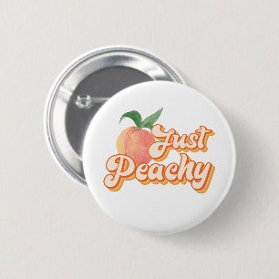 Gewoon Peachy Ronde Button 5,7 Cm