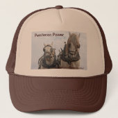 Gewoon Percheron Trucker Pet (Voorkant)