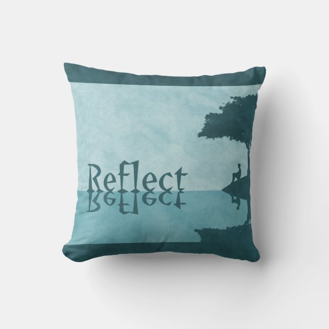 Gewoon Pillow reflecteren Kussen (Voorkant)