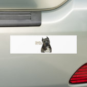 Gewoon PitBull Bumpersticker (Op auto)