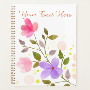 Gewoon prachtige bloemen planner