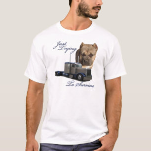 Gewoon proberen te overleven t-shirt