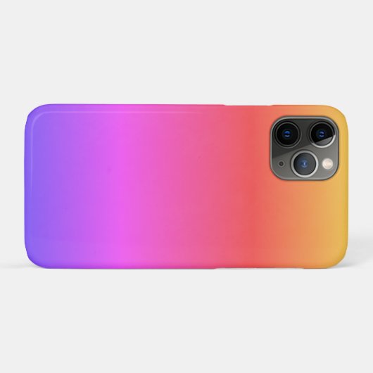 Gewoon regenboogkleurig en eenvoudig regenboogkleu Case-Mate iPhone case (Achterkant (horizontaal))