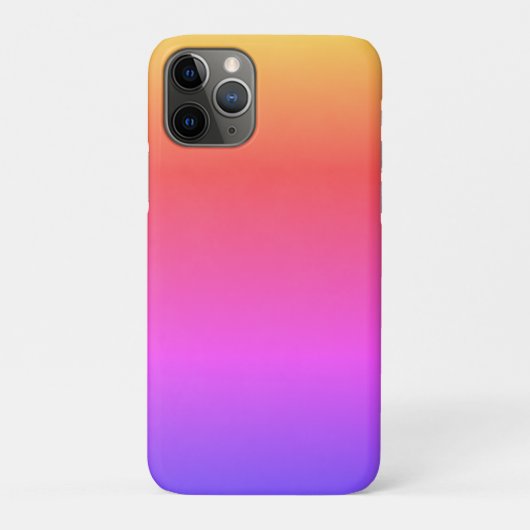 Gewoon regenboogkleurig en eenvoudig regenboogkleu Case-Mate iPhone case (Achterkant)