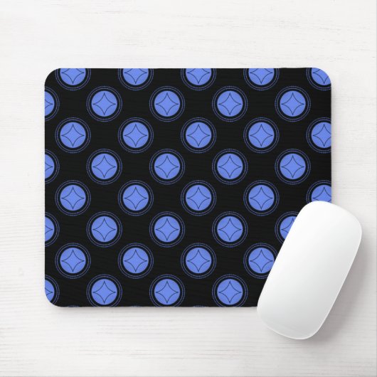 Gewoon Riveting Mousepad, Blauw Muismat (Met muis)