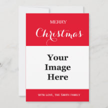 Gewoon rode familiefoto Vrolijk Kerstfeest