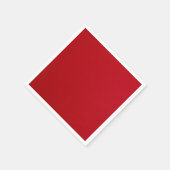 Gewoon rode kleur servet (Hoek)