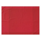 Gewoon rode kleur tafelkleed (Voorkant (Horizontaal))