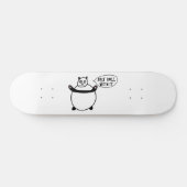 Gewoon ronddraaien met het - Happy Panda Skateboar Skateboard (Horizontaal)