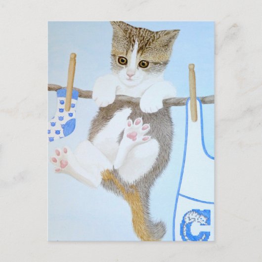 Gewoon rondhangen! briefkaart (Voorkant)