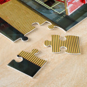 Gewoon rood: groots piano legpuzzel (Zijkant)