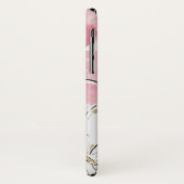 Gewoon roze | Waterverf Floral Case-Mate iPhone Case (Achterkant/links)