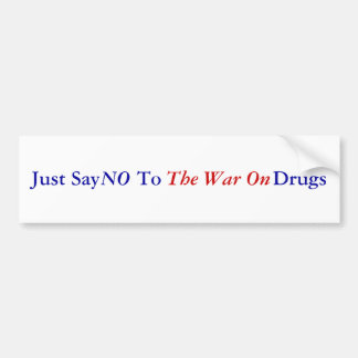 Gewoon sayToDrugs, NEE Bumpersticker