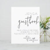 Gewoon schilderachtig gastenboek (Staand voorkant)