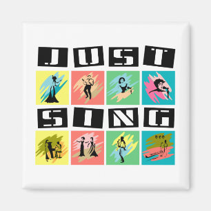 Gewoon Sing Magnet Magneet