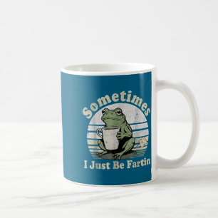 Gewoon Soms Een Scheet Laten Ik Geef Een Kikker Ca Koffiemok
