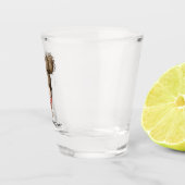 Gewoon, soms! Grappige slechte dag Shot Glas (Rechts)