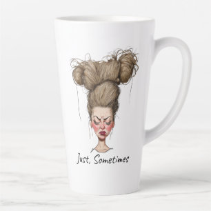 Gewoon, Soms! Grappige Slechtedag Latte Mok