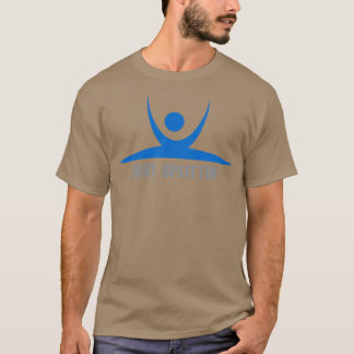 Gewoon splitsen Abstracte Hanuman Asana stijl Stre T-shirt