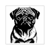 Gewoon stoppen rubberstempel (Afrduk)