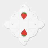Gewoon Strawberry gunstboxen Bedankdoosjes (Uitgevouwen)