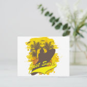 Gewoon Surf Briefkaart (Staand voorkant)