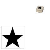 Gewoon Symbolen / Iconen - STAR full + ideeën Rubberstempel (Gestempeld)