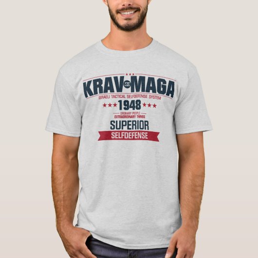 gewoon T-shirt Krav Maga (Voorkant)