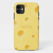 Gewoon te Cheesy! Aangepaste Zwitserse Cheese Case-Mate iPhone Case (Achterkant)