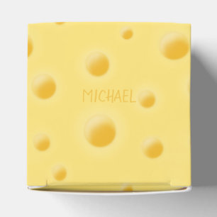 Gewoon te Cheesy! Zwitserse kaas - Gepersonaliseer Bedankdoosjes