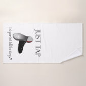 Gewoon tikken badhanddoek (Badhanddoek)