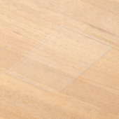 Gewoon Transparant 5 "x7" Blank Wedding Acryl Uitnodigingen (Laagn)