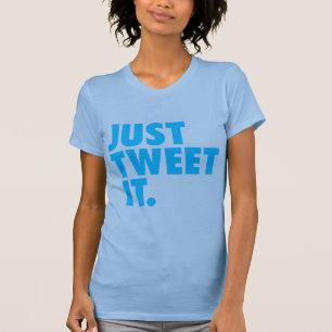 Gewoon tweet het shirt