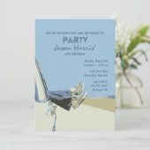 Gewoon uitnodigen kaart (Staand voorkant)