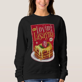Gewoon van Lasagna Ok Funny Lasagna Italiaans eten Trui