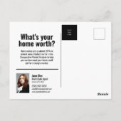 Gewoon verkocht - Fun - Briefkaart (Achterkant)