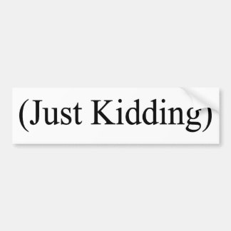 (Gewoon verkopen) Bumpersticker
