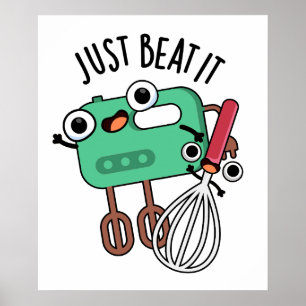 Gewoon Versla Het Grappige Bak Pun Poster