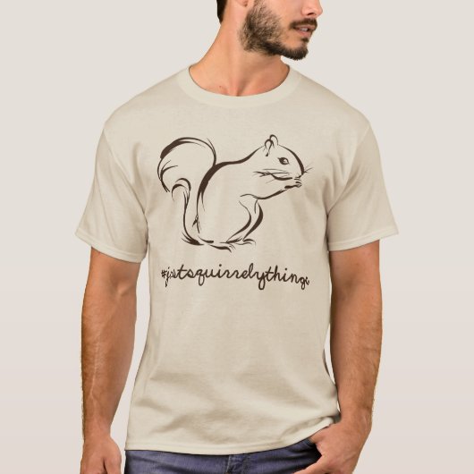 Gewoon vierkante dingen t-shirt (Voorkant)
