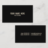 Gewoon  Visitekaartje (Voorkant / Achterkant)