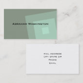 Gewoon Visitekaartje - Vierkantjes (Voorkant / Achterkant)