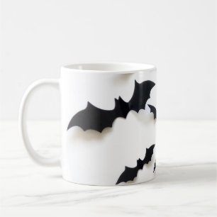Gewoon vleermuizen voor Halloween. Koffiemok
