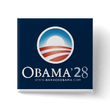Gewoon voor de lol Obama 2028 knop!