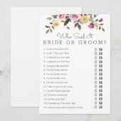 Gewoon  Vrijgezellenfeest die zei dat het spel Kaa Kaart (Voorkant / Achterkant)