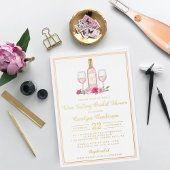 Gewoon Vrijgezellenfeest voor het testen van suike Folie Uitnodiging