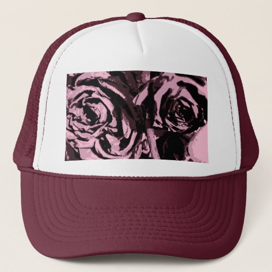 Gewoon wat Rozen Trucker Pet (Voorkant)