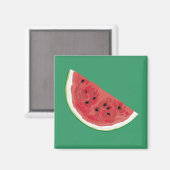 Gewoon watermeloen magneet (Voorkant / Achterkant)