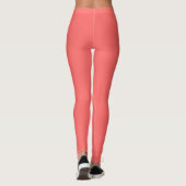 Gewoon watermeloen Roze leggings (Achterkant)